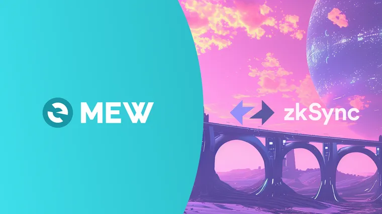 Bridge from Ethereum to zkSync Era with MEW Mobile